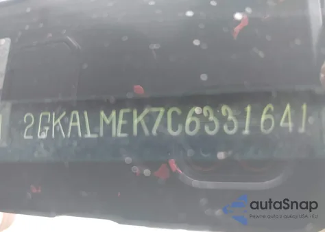 2012 GMC Terrain Sle-1 из США, поврежденный, VIN 2GKALMEK7C6331641